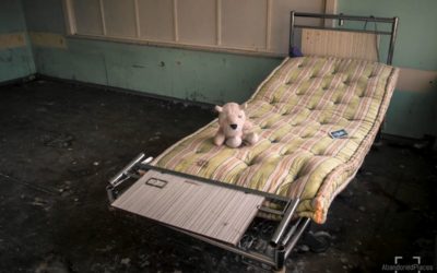 Opuszczony szpital rehabilitacyjny dla dzieci
